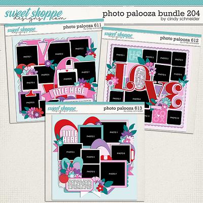 Cindy's Layered Templates - Photo Palooza Bundle 204 by Cindy Schneider