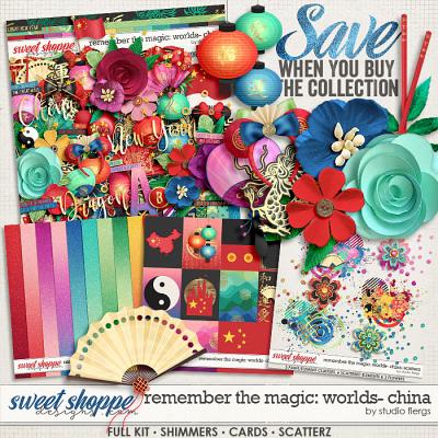 Remember the Magic: WORLDS- CHINA: COLLECTION & *FWP* by Studio Flergs
