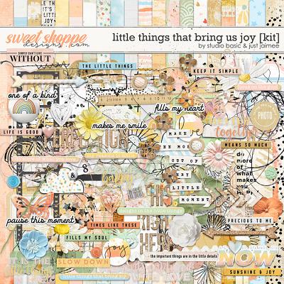 Little Things That Bring Us Joy Kit by Studio Basic and Just Jaimee