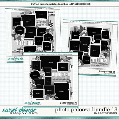 Cindy's Layered Templates - Photo Palooza Bundle 15 by Cindy Schneider