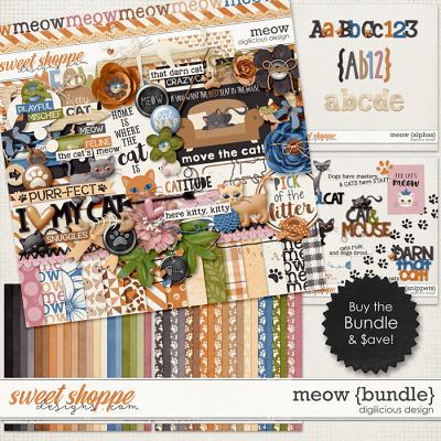 Meow {Bundle} by Digilicious Design