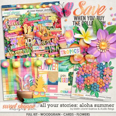 All Your Stories: ALOHA SUMMER- COLLECTION by Kristin Cronin-Barrow & Studio Flergs