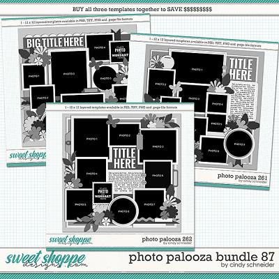 Cindy's Layered Templates - Photo Palooza Bundle 87 by Cindy Schneider