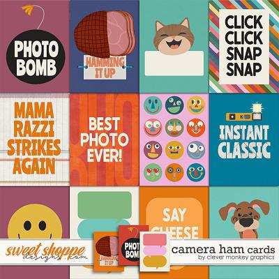 Camera Ham Cards by Clever Monkey Graphics 
