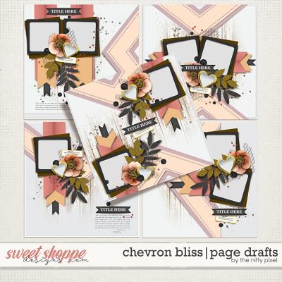 CHEVRON BLISS | PAGE DRAFTS by The Nifty Pixel
