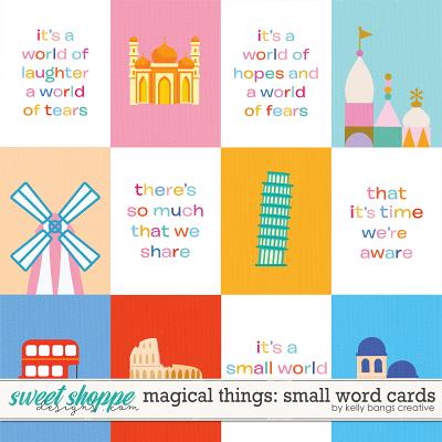 Magical Things: Small World Cards by Kelly Bangs Creative