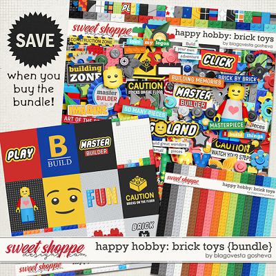 Happy Hobby: Brick Toys {bundle} by Blagovesta Gosheva