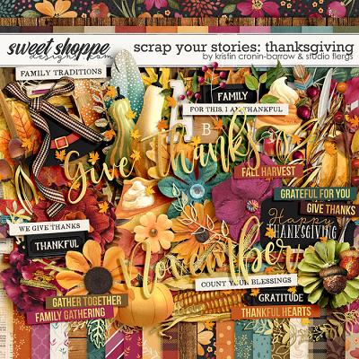 Scrap Your Stories: Thanksgiving by Studio Flergs & Kristin Cronin-Barrow