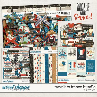 Travel: To France Bundle by LJS Designs