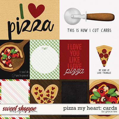 Pizza My Heart: Cards by Grace Lee