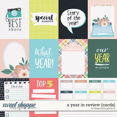 A Year in Review {cards} by Blagovesta Gosheva