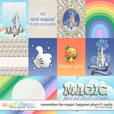 Remember the Magic: HAPPIEST PLACE 2- CARDS by Studio Flergs