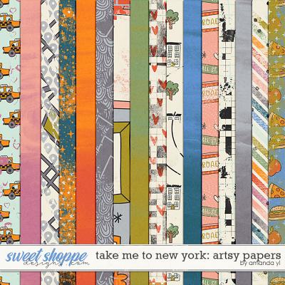 Take me to New York: artsy papers by Amanda Yi