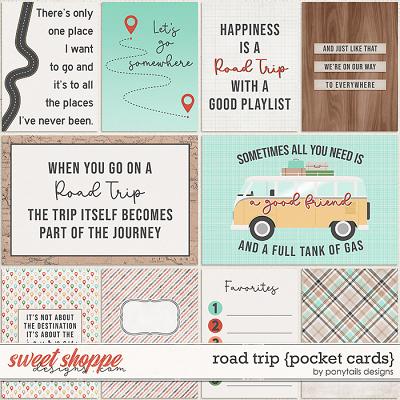 Road Trip Pocket Cards by Ponytails