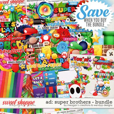 Animated Dream: Super Brothers Collection Bundle by Meagan's Creations and WendyP Designs