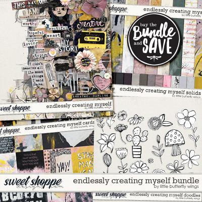 Endlessly creating myself bundle by Little Butterfly Wings