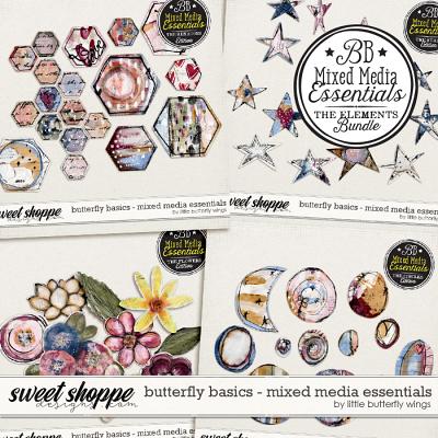 Butterfly Basics - Mixed Media Essentials - The Elements Bundle