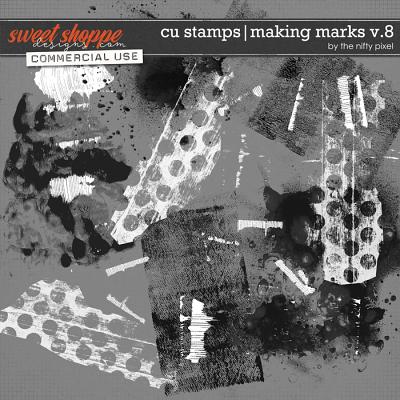CU BRUSH & STAMPS | MAKING MARKS V.8 by The Nifty Pixel