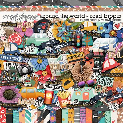 Around the world: Road Trippin' by Amanda Yi & WendyP Designs