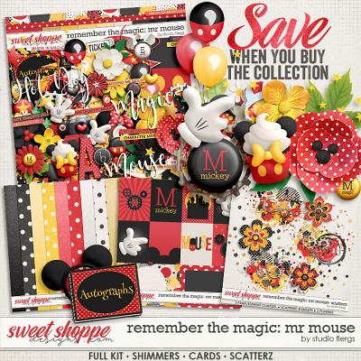 Remember the Magic: MR MOUSE- COLLECTION & *FWP* by Studio Flergs
