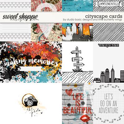 Cityscape Cards by Studio Basic Little Butterfly Wings