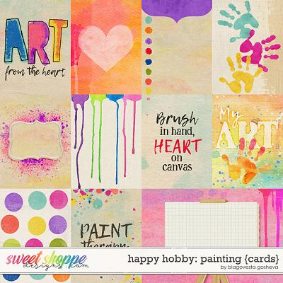 Happy Hobby: Painting {cards} by Blagovesta Gosheva