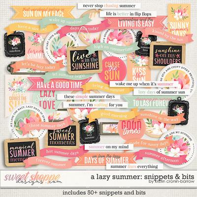 A Lazy Summer: Snippets & Bits by Kristin Cronin-Barrow