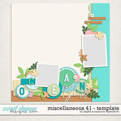 Miscellaneous 41 Template by Digital Scrapbook Ingredients