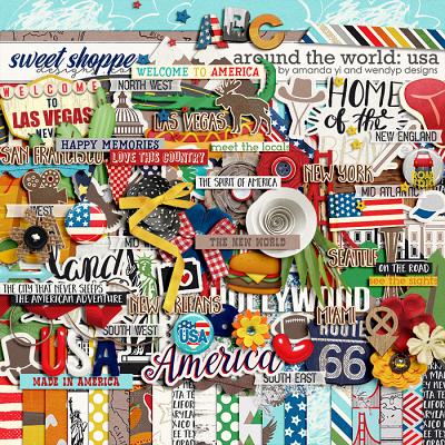 Around the world: USA by Amanda Yi and WendyP Designs