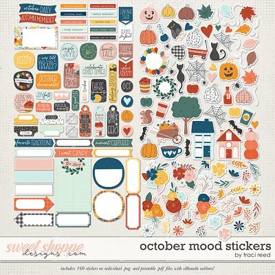 October Mood Stickers by Traci Reed