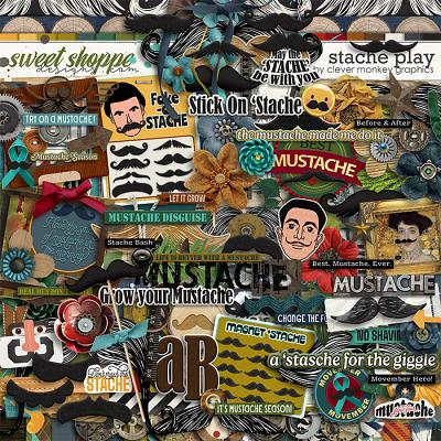 Stache Play by Clever Monkey Graphics Stache Play by Clever Monkey Graphics