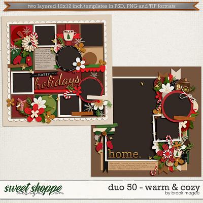 Brook's Templates - Duo 50 - Warm & Cozy by Brook Magee