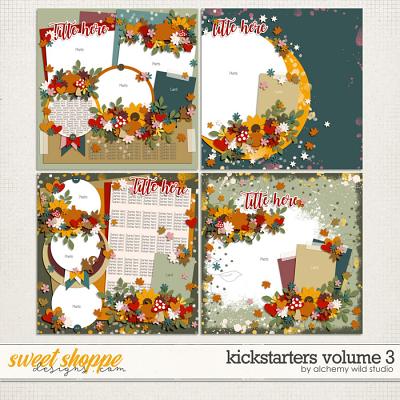 Kickstarters Volume 3 Layered Templates by Amber