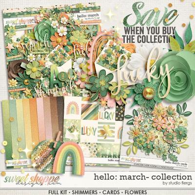 Hello March: COLLECTION & *FWP* by Studio Flergs
