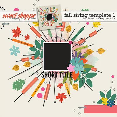 Fall String Template 1 by Clever Monkey Graphics