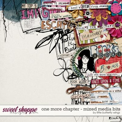 One more chapter - mixed media bits by Little Butterfly Wings
