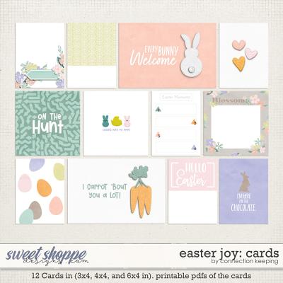 Easter Joy Journal Cards by Connection Keeping