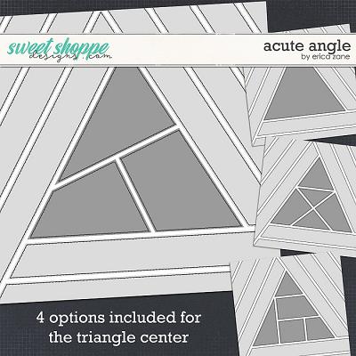 Acute Angle Template by Erica Zane