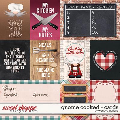 Gnome Cooked - Cards 1 by WendyP Designs