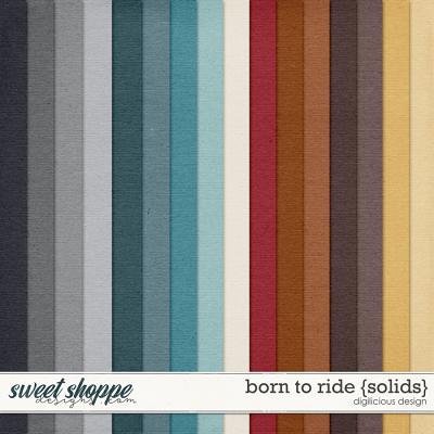 Born To Ride {Solids} by Digilicious Design