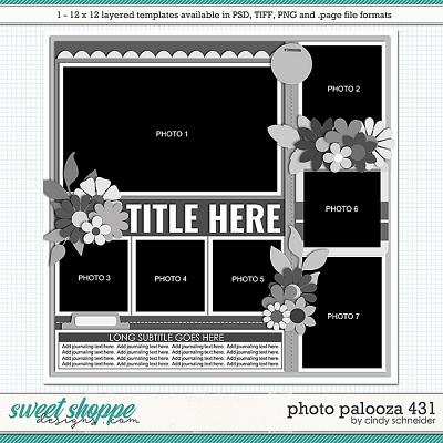 Cindy's Layered Templates - Photo Palooza 431 by Cindy Schneider