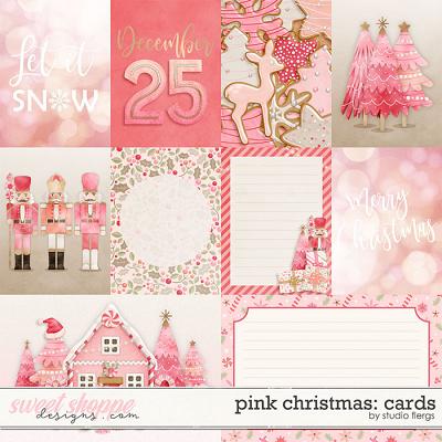 Pink Christmas: CARDS by Studio Flergs