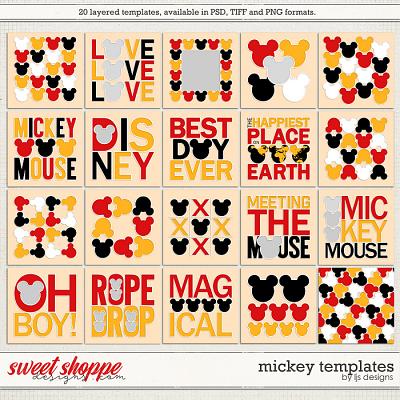 Mickey Templates by LJS Designs 