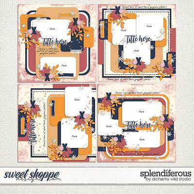 Splendiferous Layered Templates by Amber