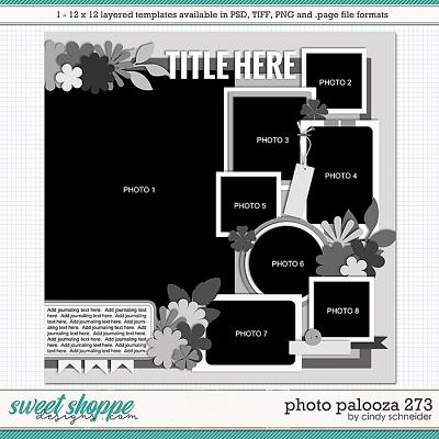 Cindy's Layered Templates - Photo Palooza 273 by Cindy Schneider