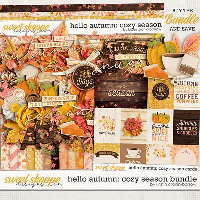 Hello AUtumn: Cozy Season Bundle by Kristin Cronin-Barrow