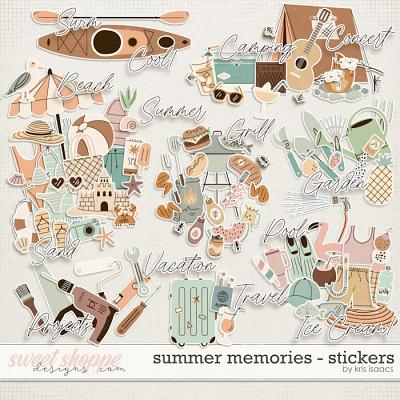 Summer Memories | Sticker Pack - by Kris Isaacs Designs