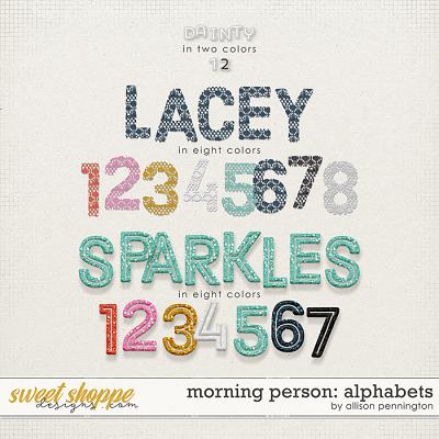 Morning Person: Alphabet Roundup by Allison Pennington