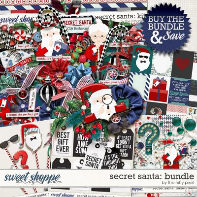 SECRET SANTA | BUNDLE by The Nifty Pixel