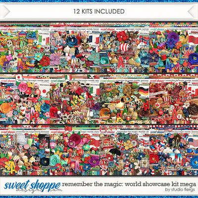Remember the Magic: WORLD SHOWCASE- Mega Kit Collection by Studio Flergs